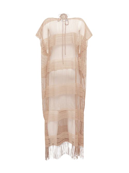 Cappa lunga in tulle Sand BLUGIRL | NA6003 T690361212